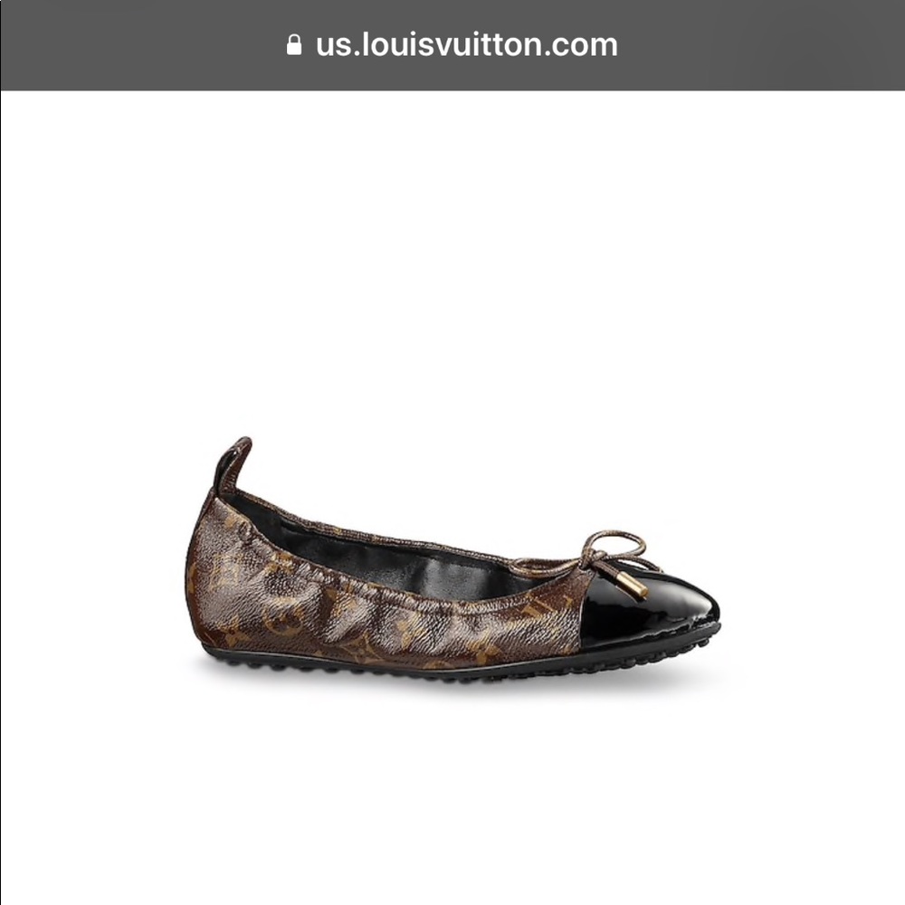 Louis Vuitton ballet / ballerina slippers size:7